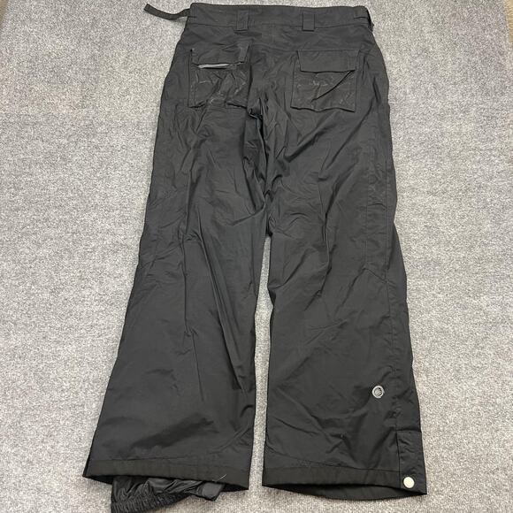 Columbia Convert Omni-Tech Snow Pants Mens Medium Black Waterproof Ski Snowboard - Picture 5 of 16